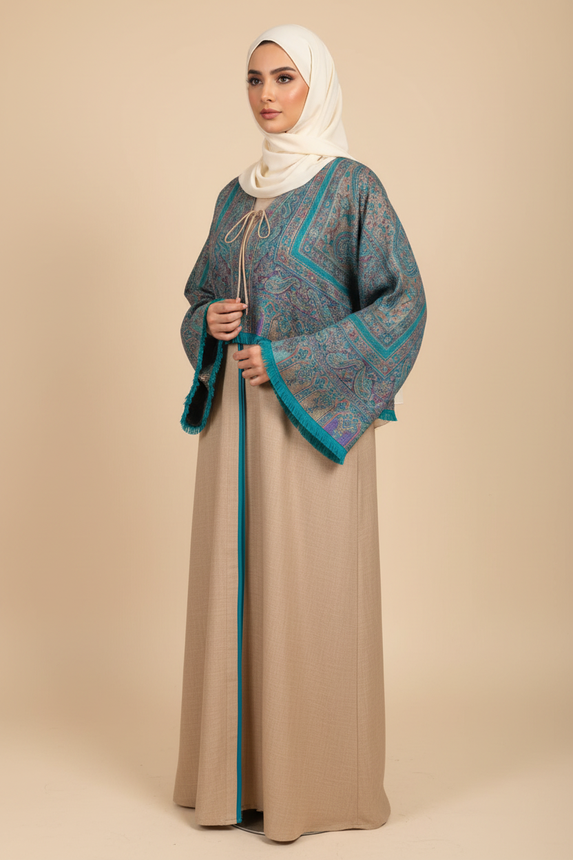 Abaya Editorial Three-Quarter