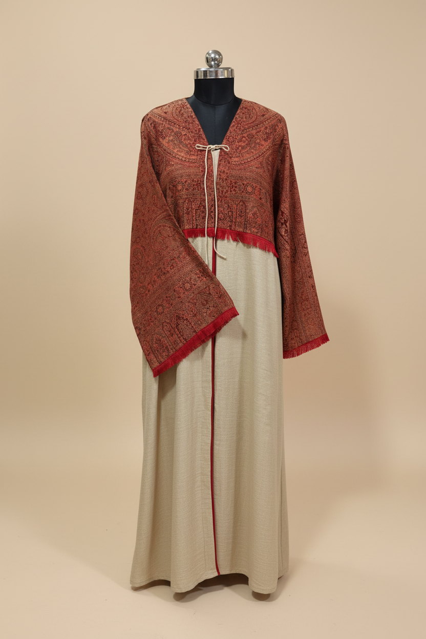 Abaya Portrait Beige