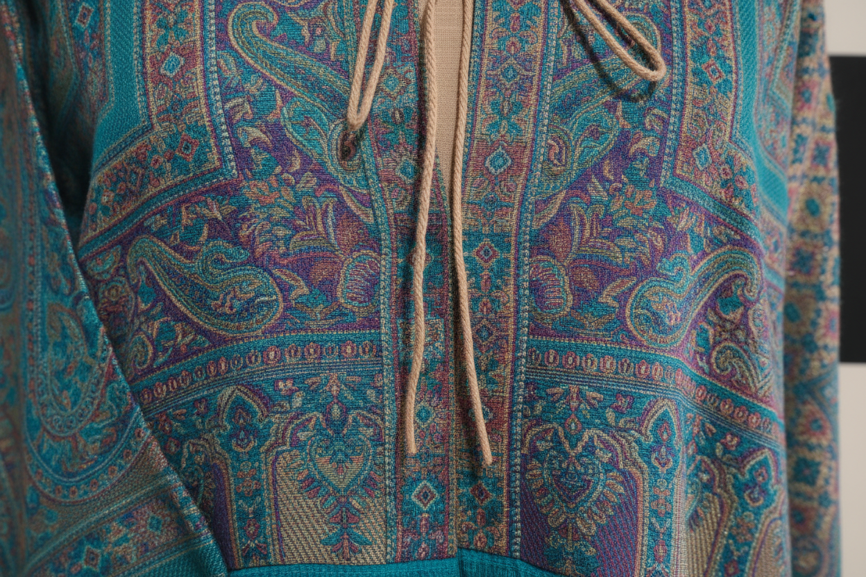 Kashmiri Weave Macro