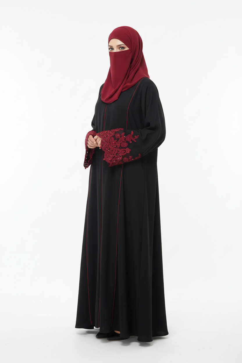 Modest Model Abaya Shoot